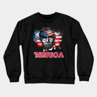 Abraham Lincoln America Crewneck Sweatshirt